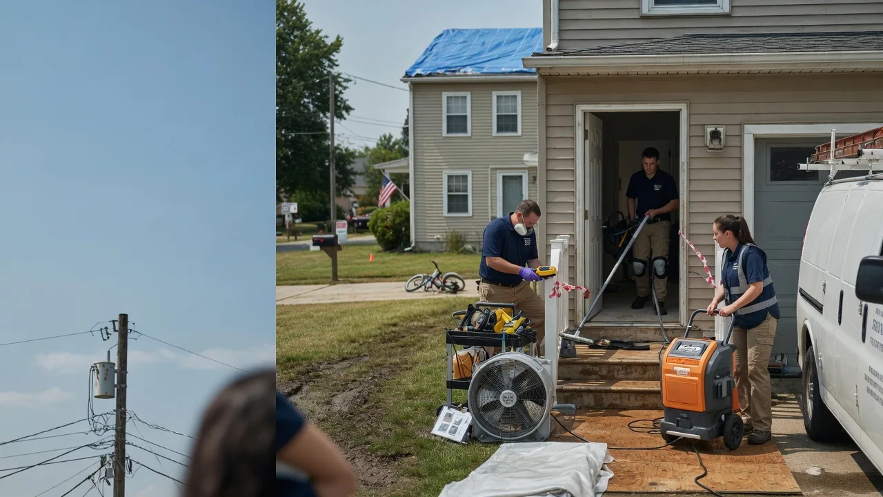 Water Damage Repair in Crowell, TX near me
